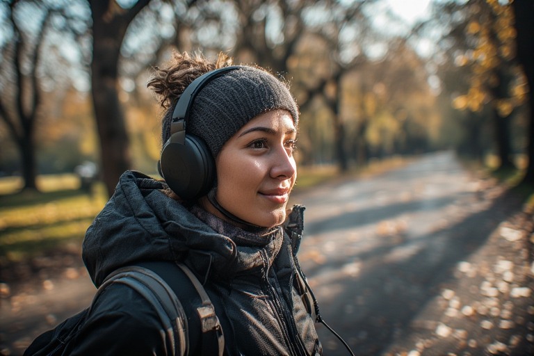 Berjalan Pelan di Taman Sambil Ditemani Melodi Lembut: Momen Pribadi yang Selalu Menyenangkan